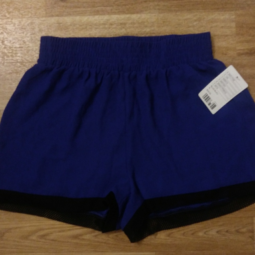 NWT Silence + Noise Blue Flowy shorts